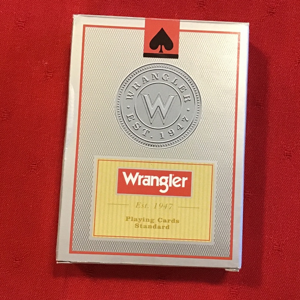 Wrangler playing cards